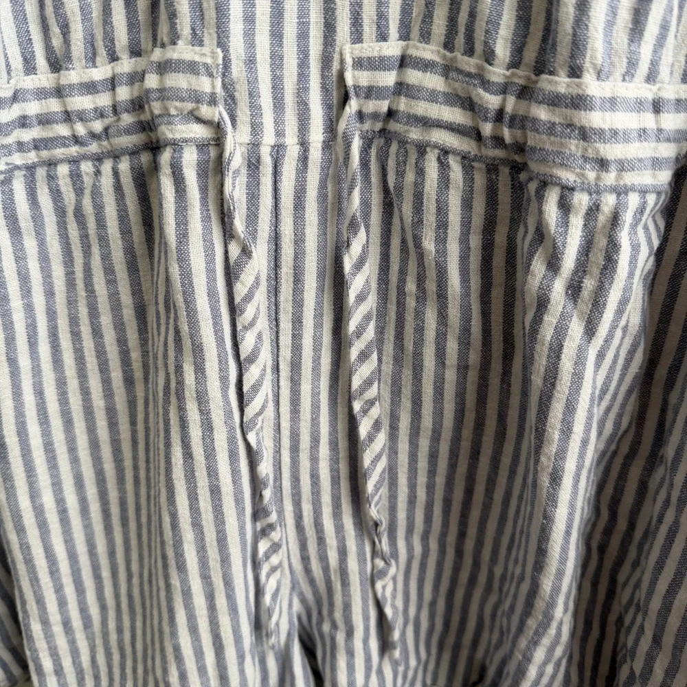 Universal Thread linen blend striped romper size XL - Picture 2 of 7